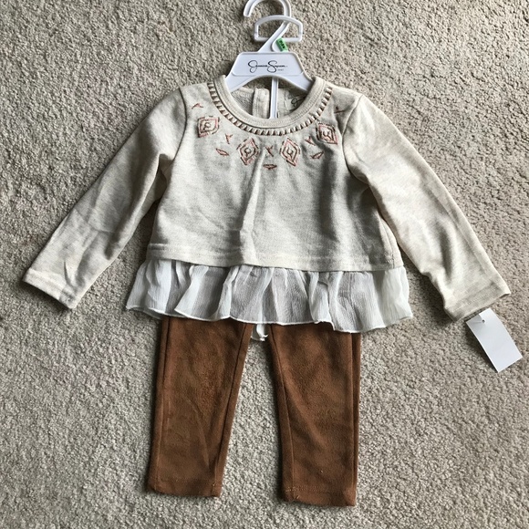 Jessica Simpson Other - NWT Jessica Simpson Neutral Color Outfit Set